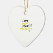 Laten we wat jiu jitsu maken keramisch ornament (Links)