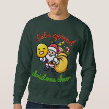 Laten we wat kerstjuichsweatshirt verspreiden