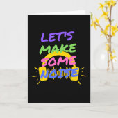 Laten we wat lawaai maken kaart (Gele Bloem)