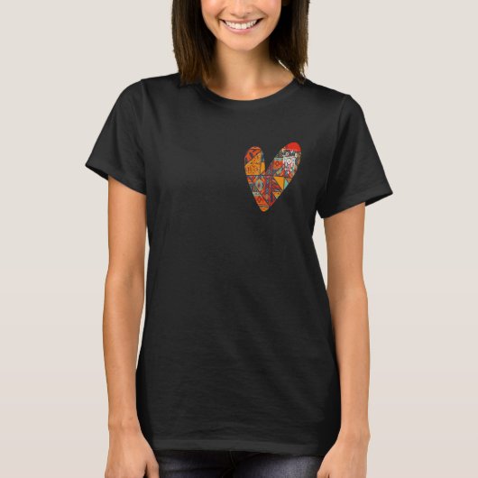 Laten we wat liefde delen t-shirt (Voorkant)
