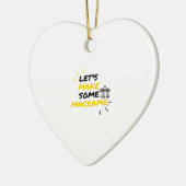 Laten we wat macrame maken keramisch ornament (Links)