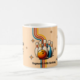 Laten we wat plezier maken met bowlen verjaardagsf koffiemok