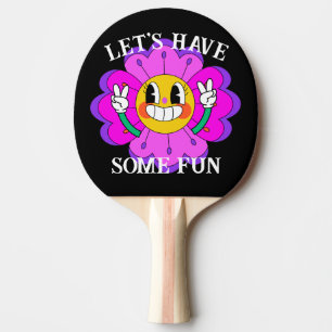 Laten we wat plezier maken tafeltennisbatje