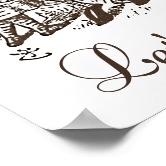 Laten we wat thee hebben. poster (Hoek)