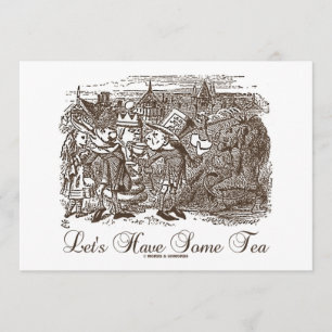 Laten we wat thee hebben (Wonderland Alice) Kaart