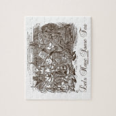 Laten we wat thee hebben (Wonderland Alice) Legpuzzel (Verticaal)