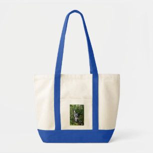 Laten we watervallen gaan achtervolgen tote bag