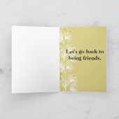 Laten we weer vrienden zijn Kaart (Binnen)