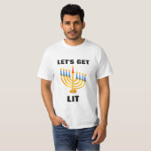 "Laten we weg" T-Shirt (Voorkant volledig)