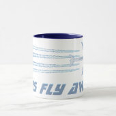 Laten we weg vliegen mok (Midden)