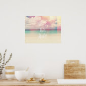 Laten we weglopen Wanderlust Poster (Keuken)