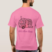 Laten we wegrennen t-shirt (Achterkant)