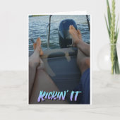 ** LATEN WE WEGVAREN** EN ONS JUBILEUM VIEREN KAART (Voorkant)