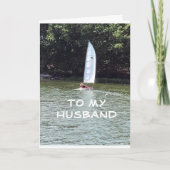 ** LATEN WE WEGVAREN** EN ONS JUBILEUM VIEREN KAART (Voorkant)