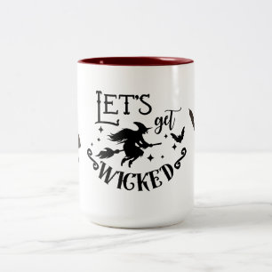 Laten we Wicky pakken Tweekleurige Koffiemok