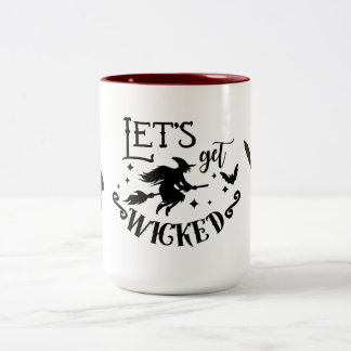 Laten we Wicky pakken Tweekleurige Koffiemok