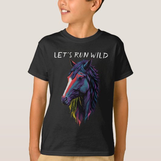 Laten we wild gaan t-shirt (Voorkant)