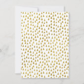 Laten we Wild Goud Joint Safari Dieren Verjaardag  Kaart (Achterkant)