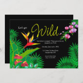 Laten we Wild halen Kaart (Voorkant / Achterkant)