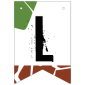 Laten we Wild halen | Safari-partij | jarig Vlaggetjes (Tweede vlag)