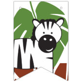 Laten we Wild halen | Safari-partij | jarig Vlaggetjes (Eerste vlag)