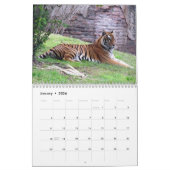 Laten we Wild II gaan - Wilde Animal Calendar Edit Kalender (Jan 2026)