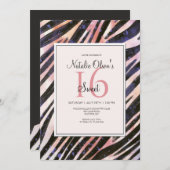 Laten we Wild Sweet 16 halen Kaart (Voorkant / Achterkant)