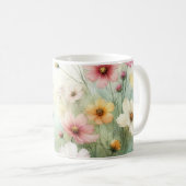 🌷Laten we wilde bloemen 🌷 Koffiemok (Voorkant rechts)