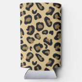 Laten we Wilde Cheetah Bachelorette Party halen Seltzer Blikjeskoeler (Achterkant)