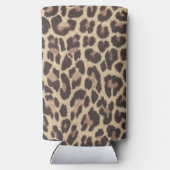 Laten we Wilde Cheetah Bachelorette Party halen Seltzer Blikjeskoeler (Achterkant)