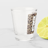 Laten we Wilde Cheetah Bachelorette Party halen Shot Glas (Links)
