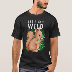 Laten we Wilde dierentuin Safari halen bij de dier T-shirt