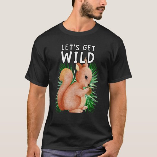 Laten we Wilde dierentuin Safari halen bij de dier T-shirt (Voorkant)