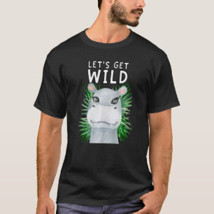 Laten we Wilde dierentuin Safari halen bij de dier T-shirt