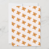 Laten we wilde safari dieren kinderen verjaardagsf kaart (Achterkant)