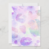 Laten we wilde safaridieren op een verjaardagsfees kaart (Achterkant)