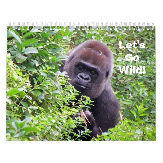 Laten we Wilde - Wilde Dierenkalender (Uitgave 1)  Kalender (Hoes)