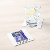 Laten we witte plastic Onderzetters vieren (Insitu)