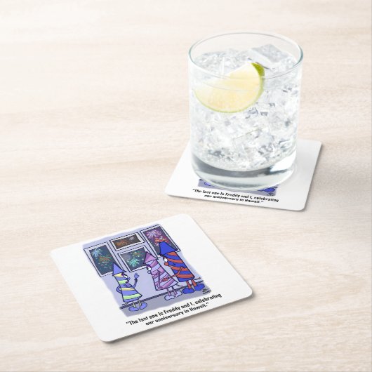 Laten we witte plastic Onderzetters vieren (Insitu)