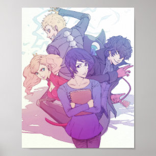 Laten we Yusuke redden! Perona 5-ontwerp Poster