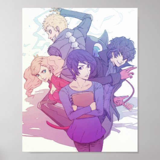 Laten we Yusuke redden! Perona 5-ontwerp Poster (Voorkant)