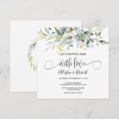 Laten we ze douchen met liefdeskoppels doucheuitno kaart (Voorkant / Achterkant)