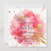 Laten we ze overladen met liefde Uitnodiging voor (Voorkant)