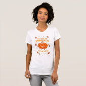 Laten we ze Pumpkin geven om over leuke pompoen te T-shirt (Voorkant volledig)