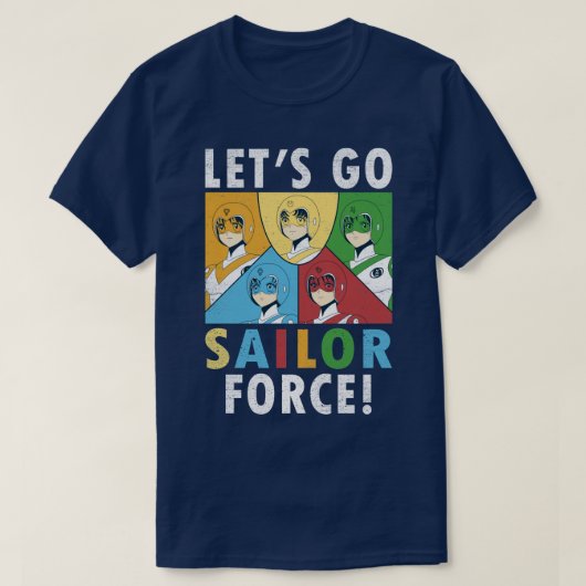 Laten we zeeman gaan t-shirt (Design voorkant)