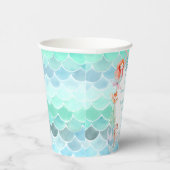 Laten we zeemeerminnen samen zijn, Mermaid Party V Papieren Bekers (Rechts)