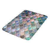 Laten we zeemeerminnen zijn - Zeemeermin Glitter- Badmat (Gekanteld)