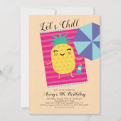 Laten we zomervakantie vieren kaart (Voorkant)