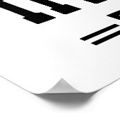 Laten we zware dingen optillen poster (Hoek)