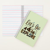 Laten wij onderzoeken, het Reizen Notitieboek van (Binnen)